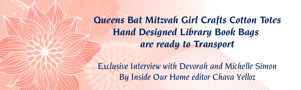 Queens Bat Mitzvah Girl Crafts Cotton Totes.jpg